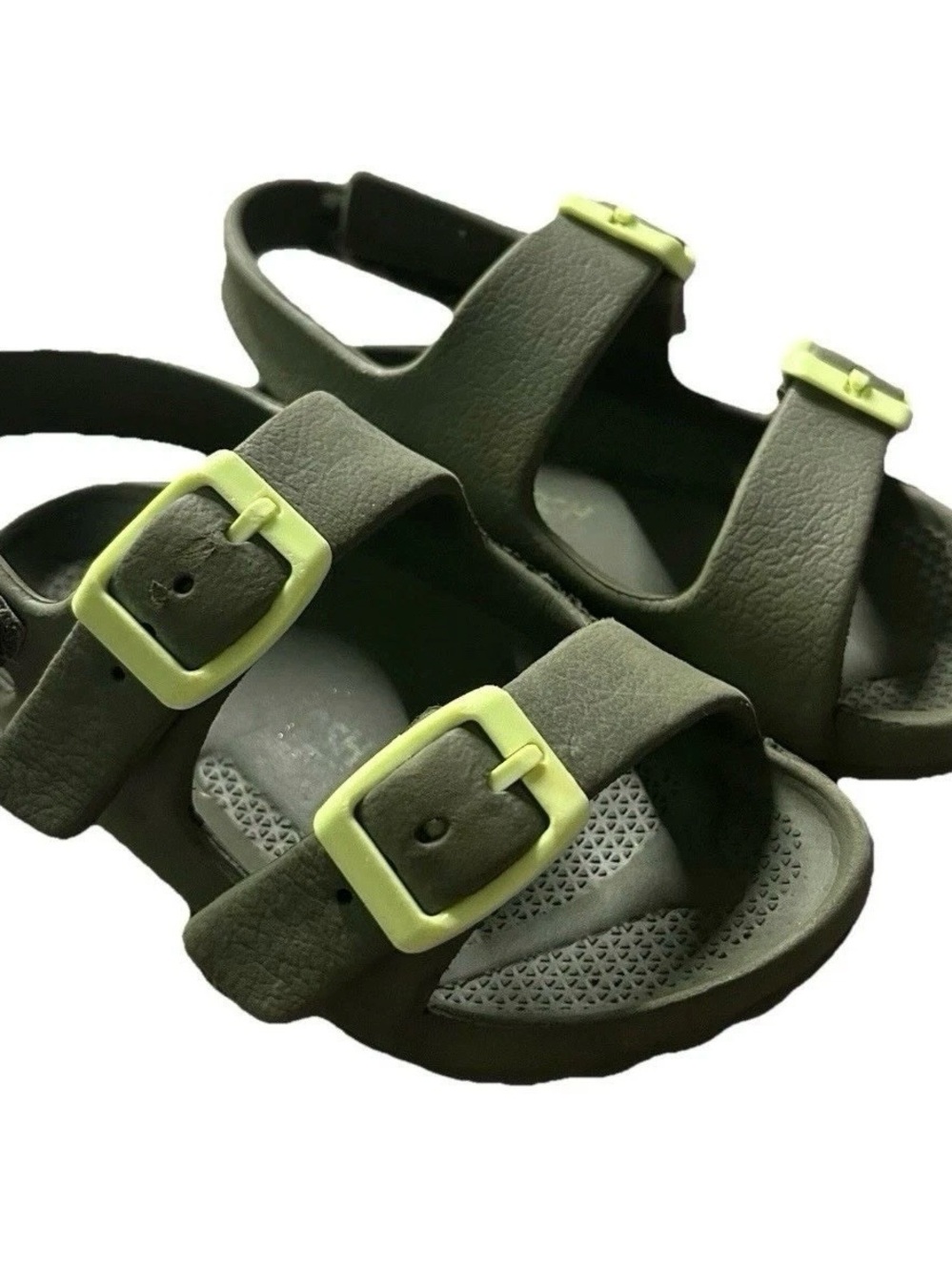 Toddler Oshkosh Green Summer Sandal Shoes Size 7